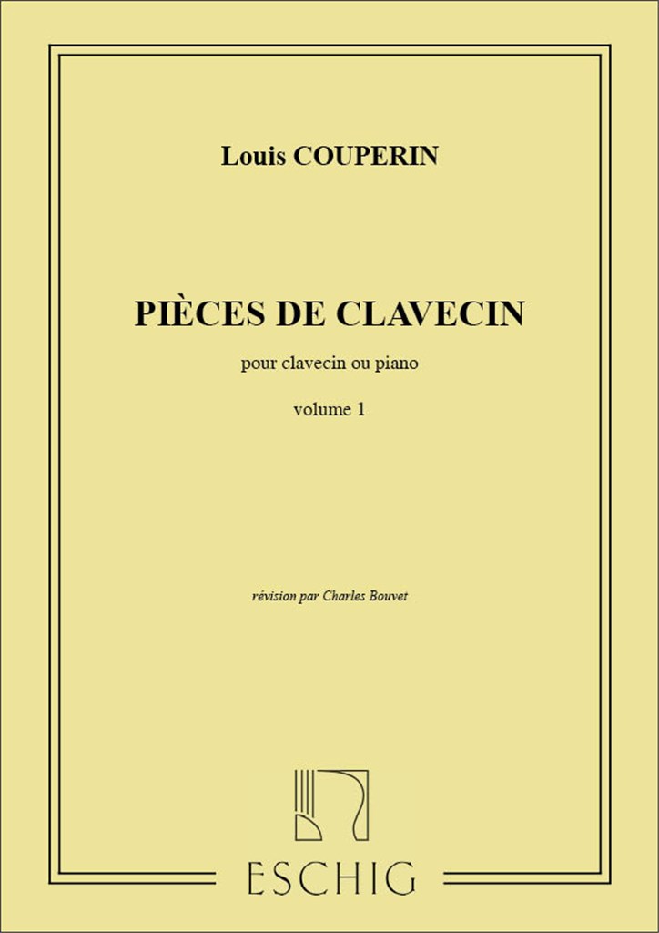 Pieces De Clavecin Ou De Piano - Volume 1